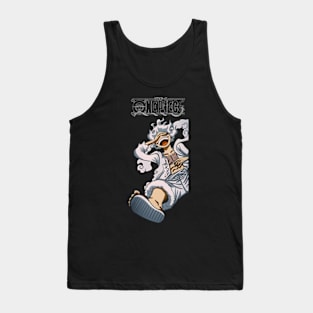 luffy gear 5 son god nika one piece anime Tank Top